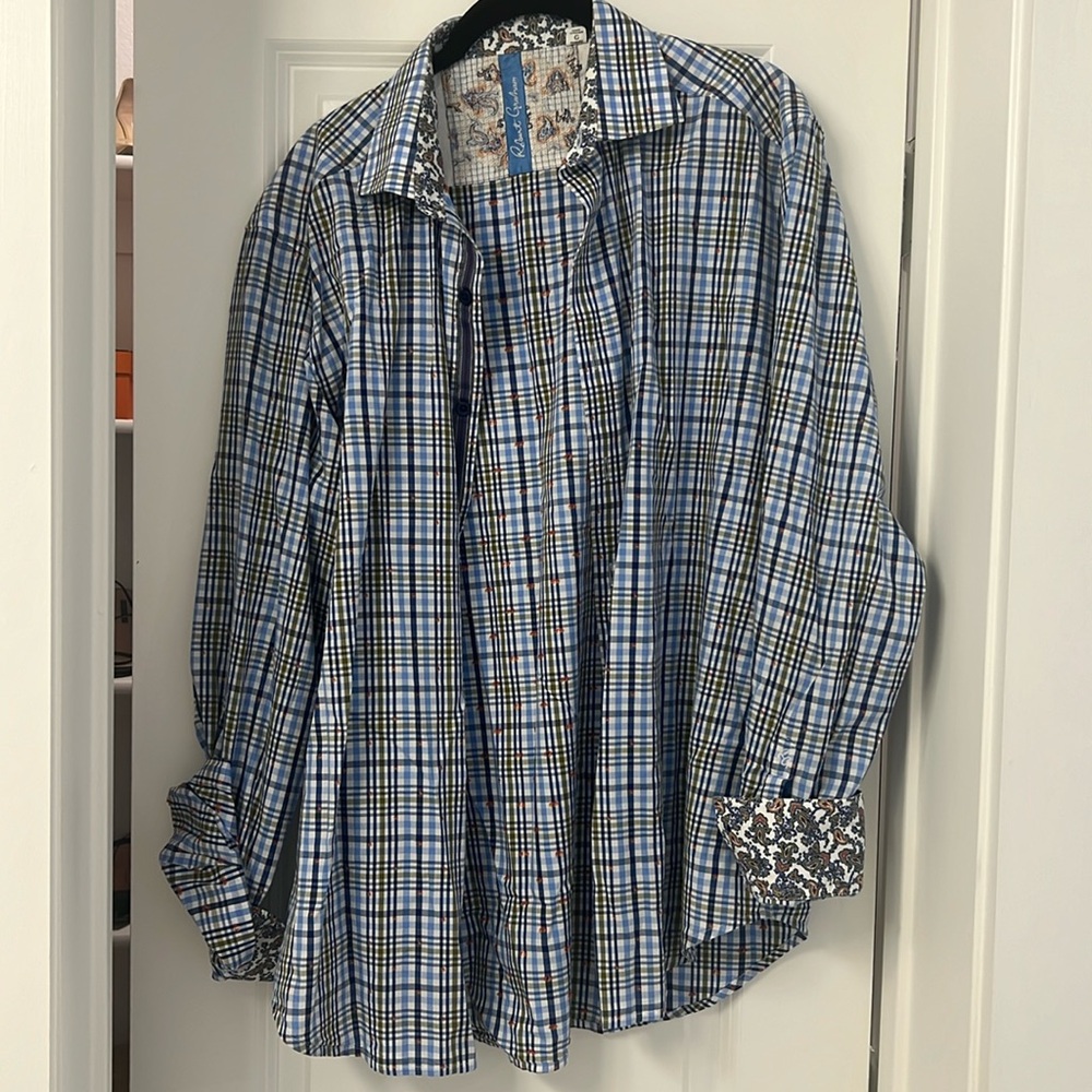 Men’s button down Robert Graham